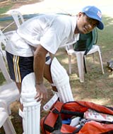 Rayudu at practice