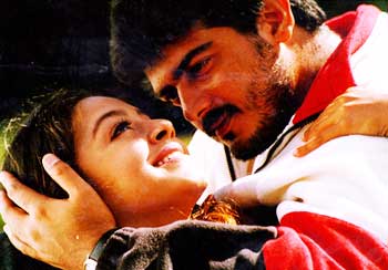 Jyothika and Ajith in Mugavari