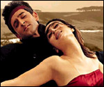 Hrithik Roshan and Kareena Kapoor in Yaadein