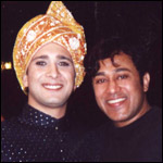 Jimi Mistry on the sets of The Guru 