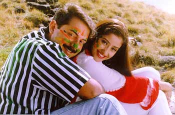 Arvind Swamy and Manisha Koirala in Raja Ko Rani Se Pyar Ho Gaya