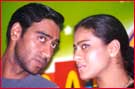 Ajay Devgan and Kajol