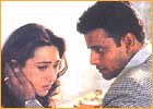 Karisma Kapoor and Manoj Bajpai in Zubeidaa