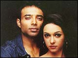 Uday Chopra and Nauheed Cyrusi in Supari