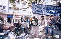 The New India Assurance tent office