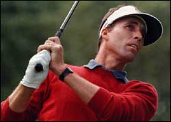 Ivan Lendl now plays on the European PGA circuit