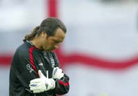 David Seaman, after being beaten by Ronaldinho's free-kick.