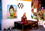 A sadhu of the temple