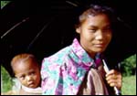 Mizo mother and child