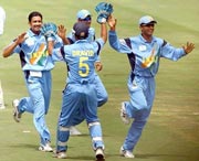 The Indian team